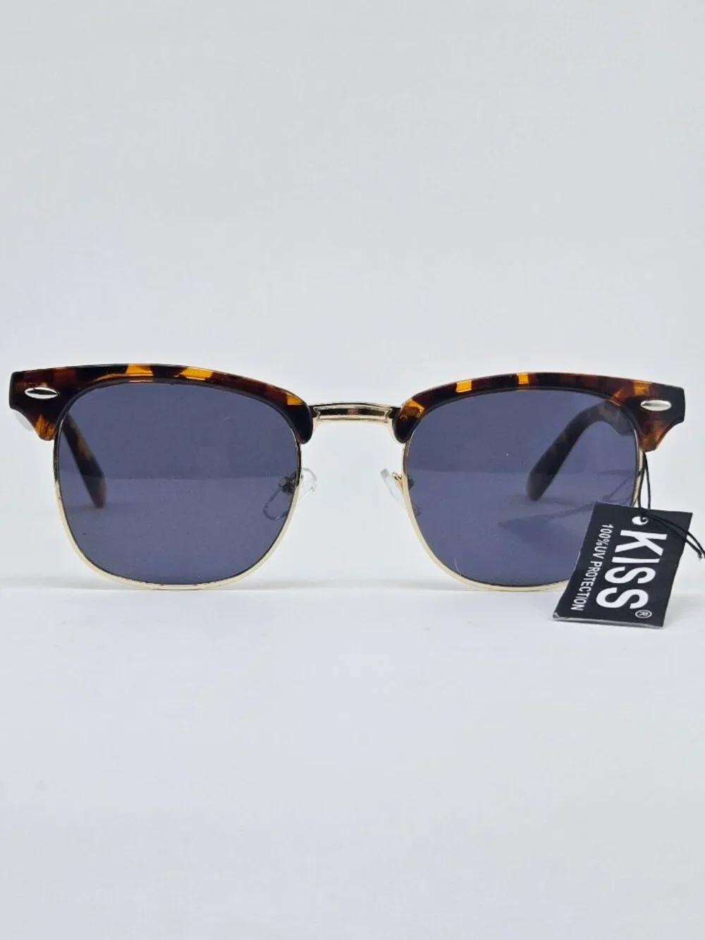 NWT KISS Tortoise Clubmaster Sunglasses 866-SL UV400